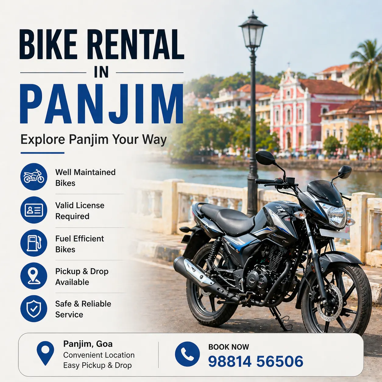 Bike Rental in Panjim Goa