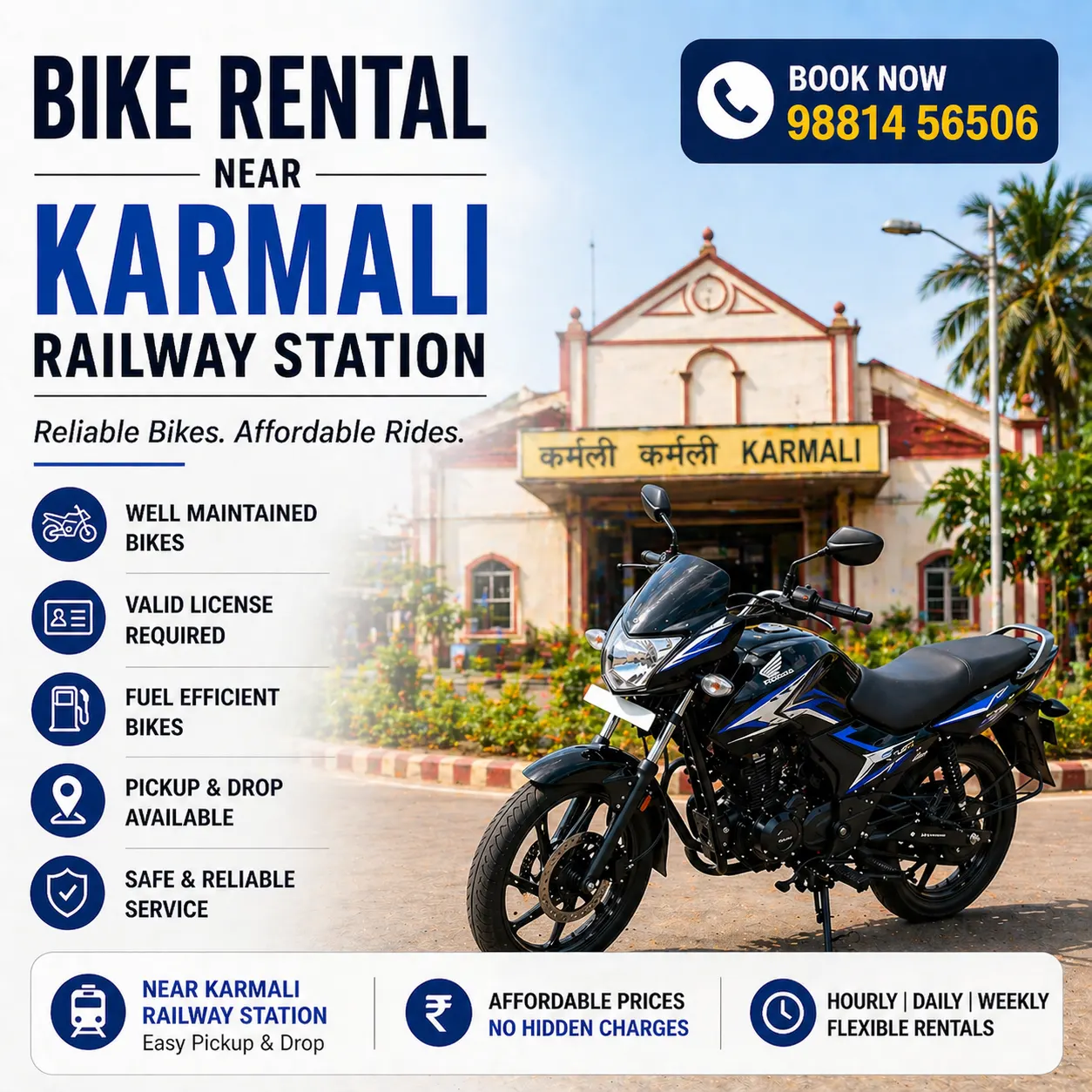 Bike Rental in Panjim Goa