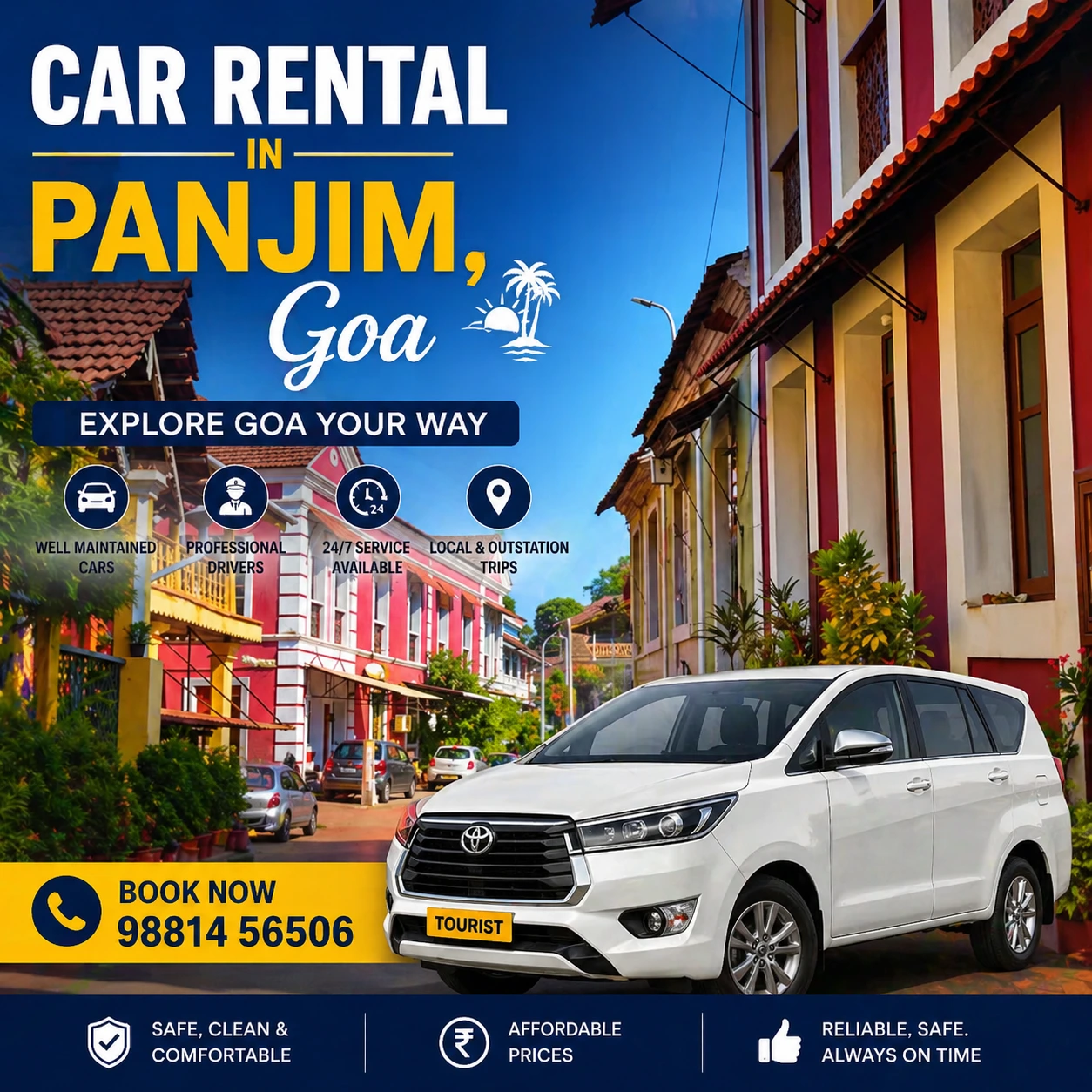 Car Rental in Panjim Goa